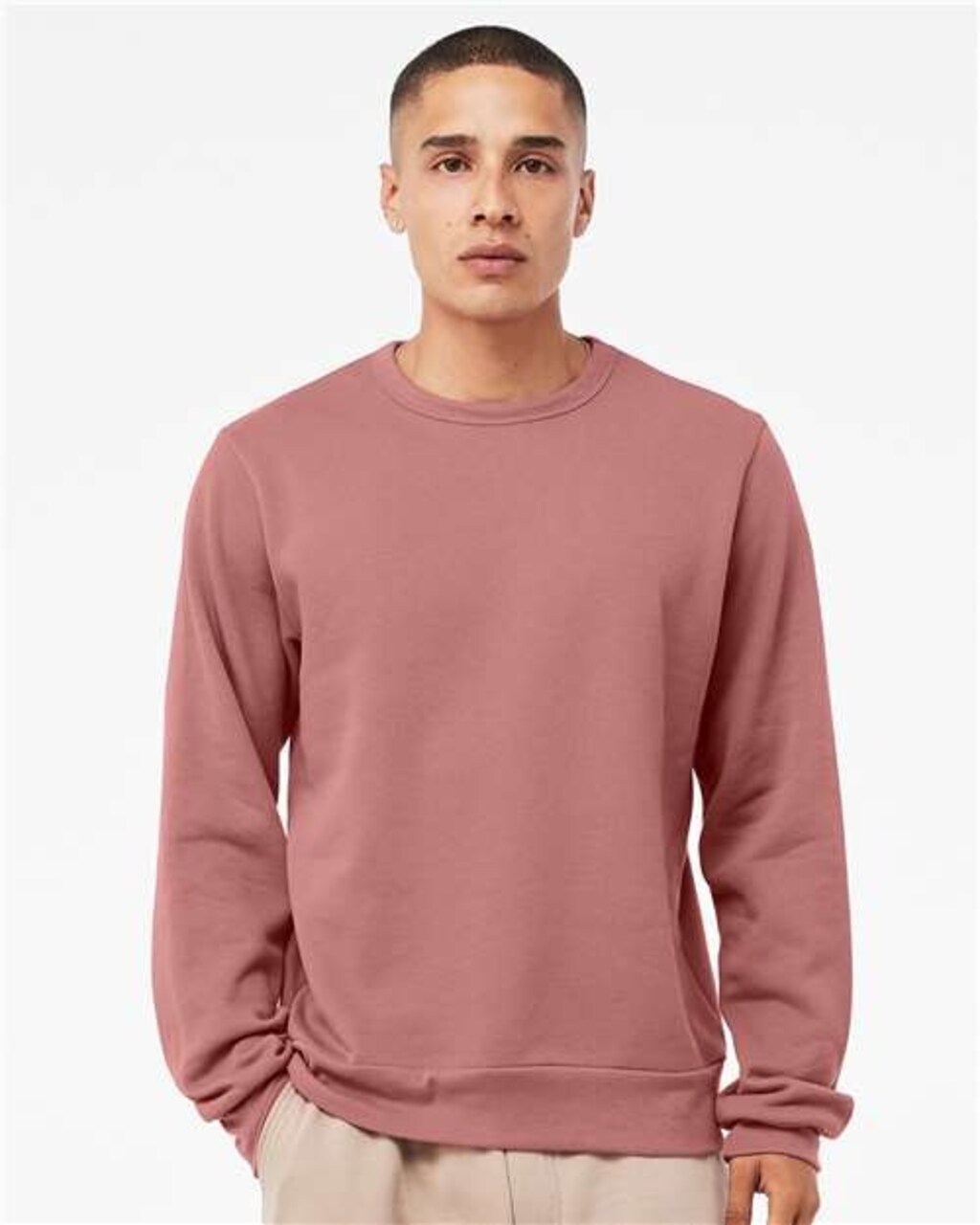 BELLA + CANVAS® Sponge Fleece Classic Long Sleeve Crewneck Sweatshirt